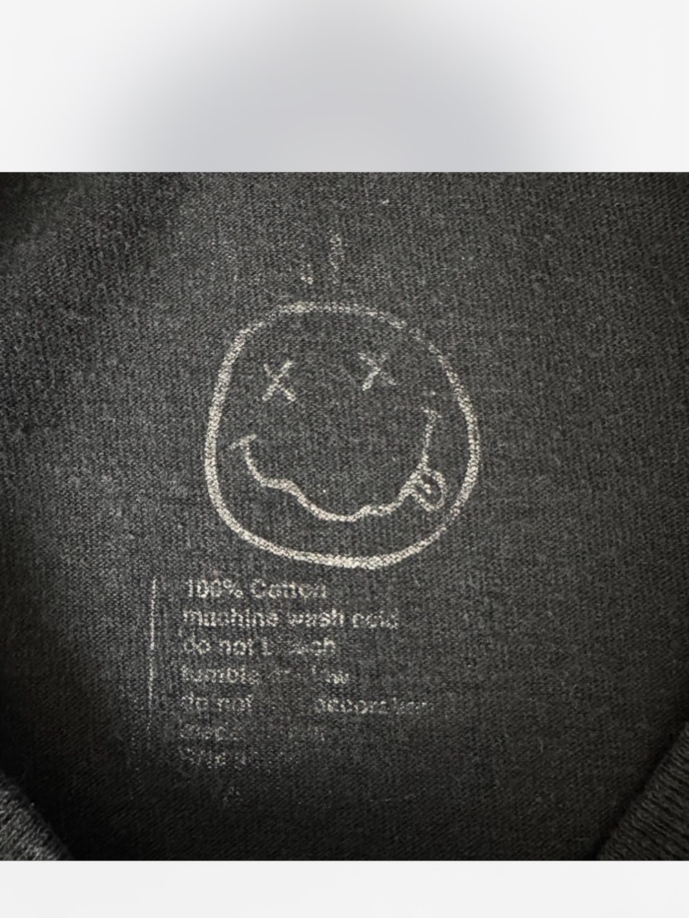 NIRVANA Black 'Unplugged in New York' Graphic Tee - Picture 5 of 5